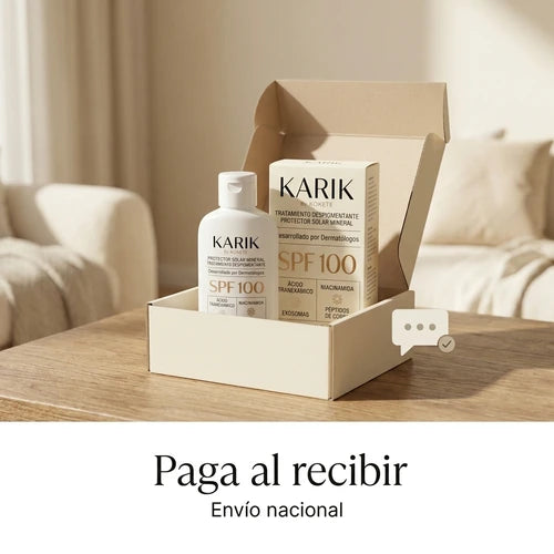 KARIK - Protector solar para manchas y tono desigual