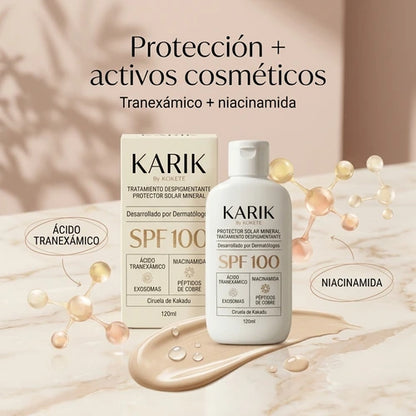 KARIK - Protector solar para manchas y tono desigual