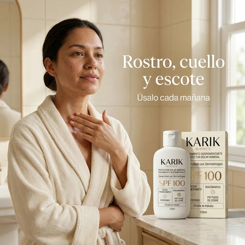 KARIK - Protector solar para manchas y tono desigual