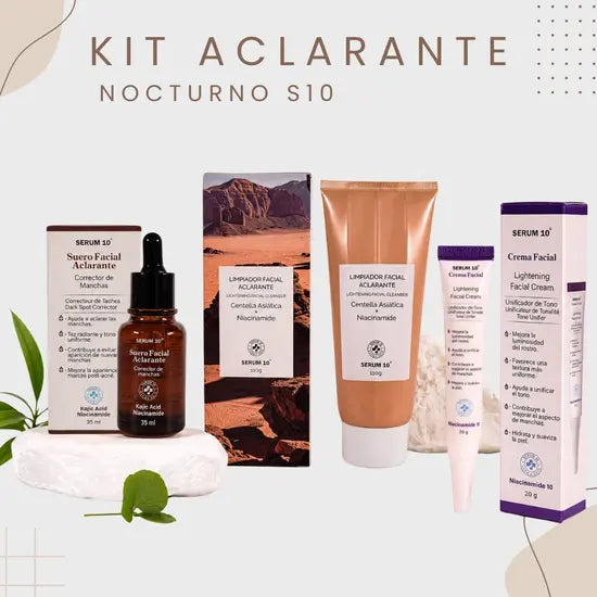 Kit Nocturno Antimanchas | Jabon, Serum, Crema